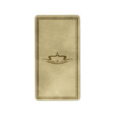 Medium decoratief apothekersetiket etiket (Voorkant)