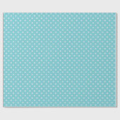 Medium- en poederblauw powdwempapier cadeaupapier (Vlak)