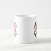 Medium Gepersonaliseerde Tekst Cricket Bal 11oz. A Koffiemok (Center)
