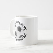 Medium Gepersonaliseerde Tekst Tennis Bal 11oz. Aa Koffiemok (Voorkant links)