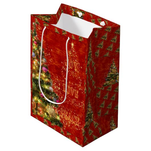 Medium Gift Bag Cadeauzakje (Voorkant Gekanteld)
