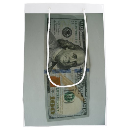 MEDIUM GIFT BAG/LABEL/NATUUR/#MMETROPOLIMdesign Medium Cadeauzakje (Achterkant)