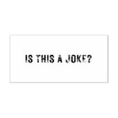 MEDIUM IS DIT EEN GRAP? rubberzegel Rubberstempel (Afrduk)