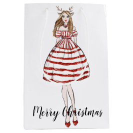 Medium kerstcadeau cadeauzakje