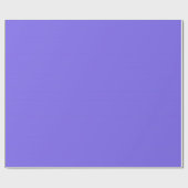 Medium leistblauw Solid Color Cadeaupapier (Vlak)