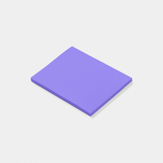 Medium leistblauw Solid Color Post-it® Notes (Schuin)