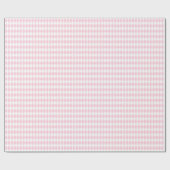 Medium lichtroze en witte harlequin cadeaupapier (Vlak)