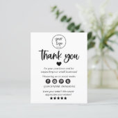 Medium - Modern Minimal Thank You For Your Order (Staand voorkant)