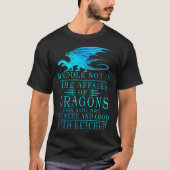 Medium niet bij de Dragons T-shirt (Voorkant)