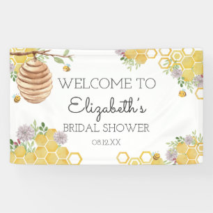 Medium om Vrijgezellenfeest Waterverf bijenkorf te Spandoek