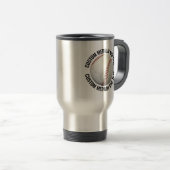 Medium Op Maat Gemaakte Tekst Custom Honkbalpetje Reisbeker (Voorkant rechts)