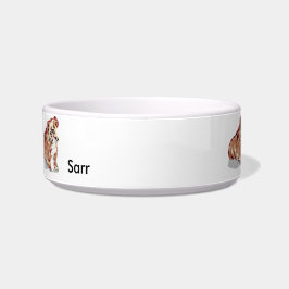 Medium Pet Bowl/English Bull Dog Voerbakje