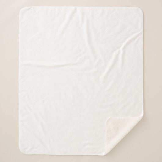 Medium pluche sherpa gooien deken (Voorkant)