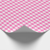 Medium roze en wit papier voor het oppakken van de (Hoek)