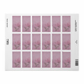 Medium roze rose apotheker label (Full Sheet)