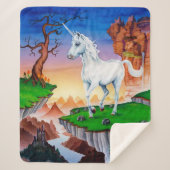 Medium Sherpa blanket Unicorn Deken (Voorkant)