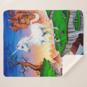 Medium Sherpa blanket Unicorn Sherpa Deken (Voorkant (horizontaal))