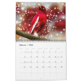 Medium Size Beautiful Birds Calendar Kalender (Feb 2026)