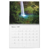 Medium Size Tropics Paradise Calendar Kalender (Feb 2027)