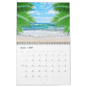 Medium Size Tropics Paradise Calendar Kalender (Mar 2027)