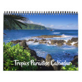 Medium Size Tropics Paradise Calendar Kalender (Hoes)