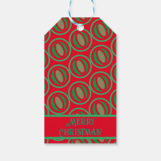 Medium Sized Red/Green Gift Bag Cadeaulabel