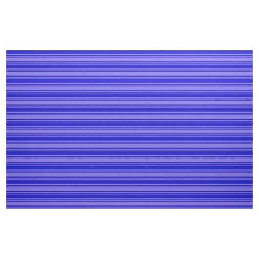 Medium Slate Blue & Blue Striped Pattern Stof (Fat Quarter)