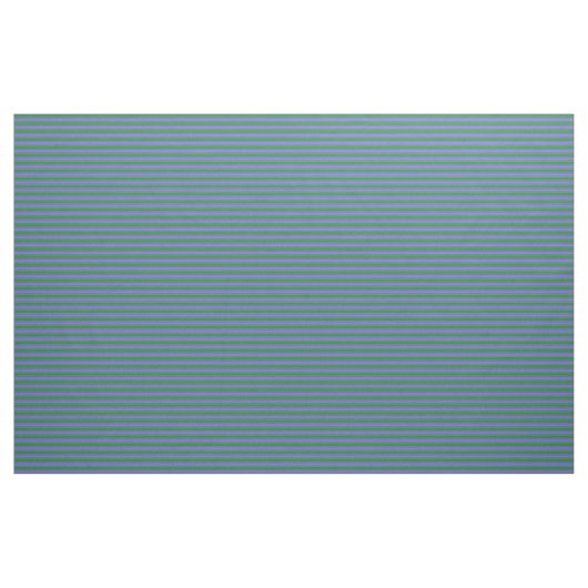 Medium Slate Blue & Forest Green Pattern Stof (Yard (91,4 cm))