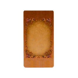 Medium Summer Brocade Apothecary Label