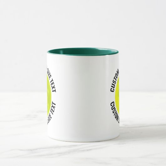 Medium Text H. GREEN Combo 11oz Aangepaste Pickleb Mok (Midden)