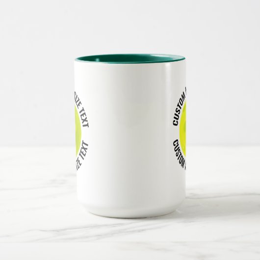 Medium Text H. GREEN Combo 15oz Aangepaste Pickleb Mok (Midden)