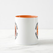 Medium Text ORANGE Combo 11oz Aangepaste Basketbal Mok (Midden)