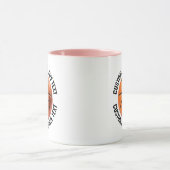 Medium Text ROZE Combo 11oz Aangepaste Basketbal Mok (Midden)