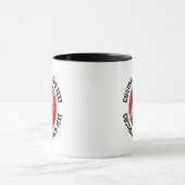 Medium Text ZWART Combo 11oz Aangepaste Cricket Mok (Midden)