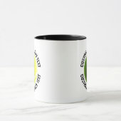 Medium Text ZWART Combo 11oz Aangepaste Tennis Mok (Midden)
