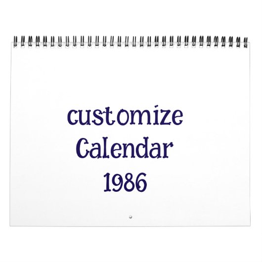 Medium Two Page aanpassen Kalender (Hoes)