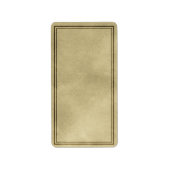 Medium verticaal apothekerlabel etiket (Voorkant)