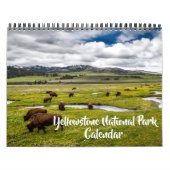 Medium Yellowstone Park Calendar Kalender (Hoes)