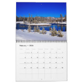Medium Yellowstone Park Calendar Kalender (Feb 2026)