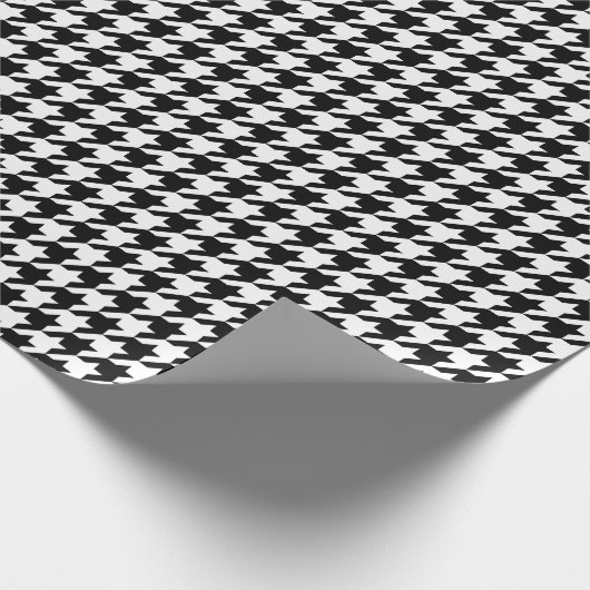 Medium zwart en wit papier voor het oppakken van w (Hoek)