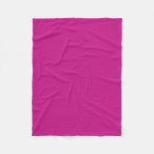MediumVioletRed Fleece Deken (Voorkant)