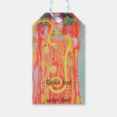 Medizin door Gustav Klimt, art nouveau, , deco Cadeaulabel (Voorkant)