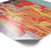 medizin van Gustav Klimt,  kunst, kunstdeco, trend Foto Afdruk (Hoek)