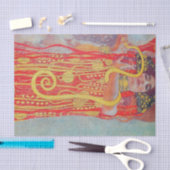 medizin van Gustav Klimt, kunst, kunstdeco, trend Tissuepapier (Craft)