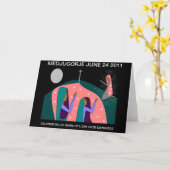 MEDJUGORJE 30 JAAR JUBILEUM KAART (Gele Bloem)