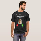 Medjugorje noemt de koningin van de vredesmedaille t-shirt (Voorkant volledig)