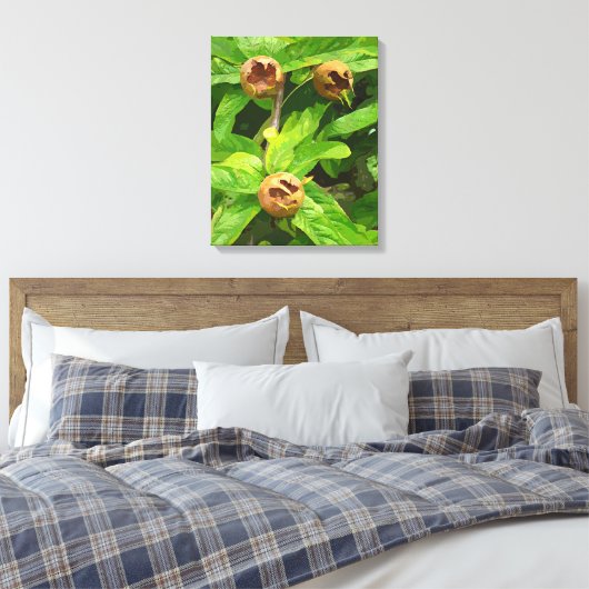 MEDLAR FRUIT CANVAS AFDRUK (Insitu (Slaapkamer))