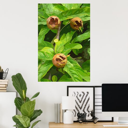 MEDLAR FRUIT POSTER (Thuiskantoor)