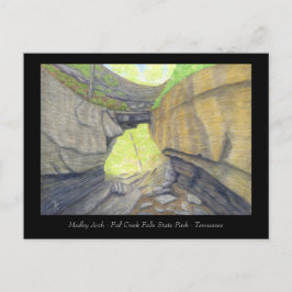Medley Arch Natural Bridge - Appalachian Art Kaart