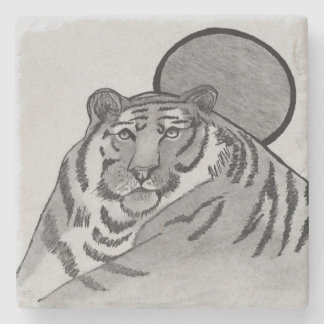 Medlin Wildlife "Tiger" -serie Stenen Onderzetter